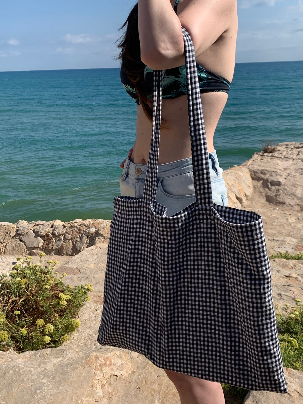 Black handbag