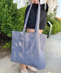 Blue handbag