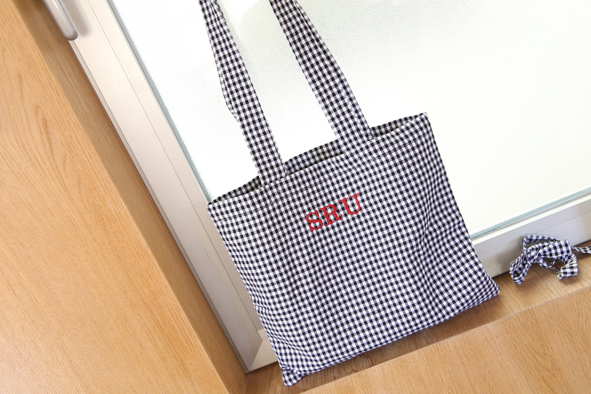 Blue handbag